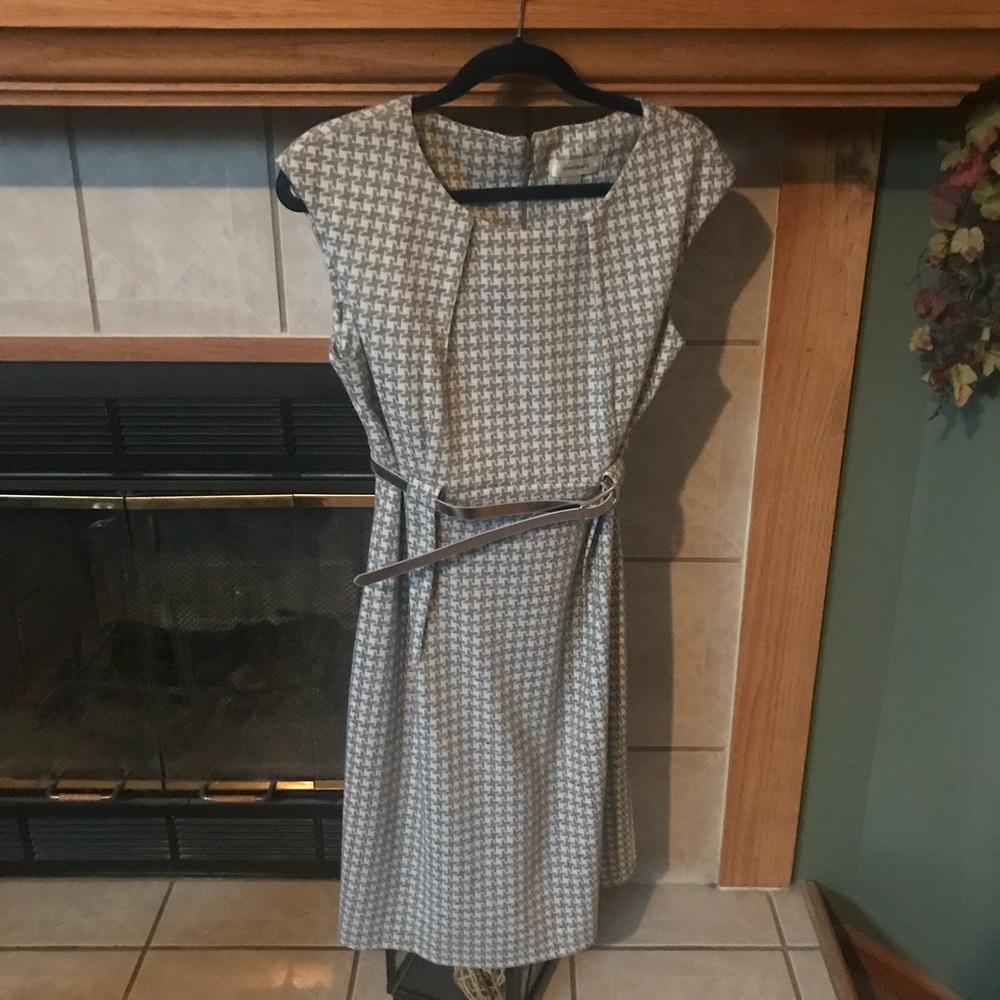 Cap sleeve dress.  Perfect for Easter!